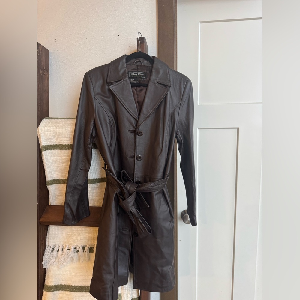 Dark Brown Leather Jacket